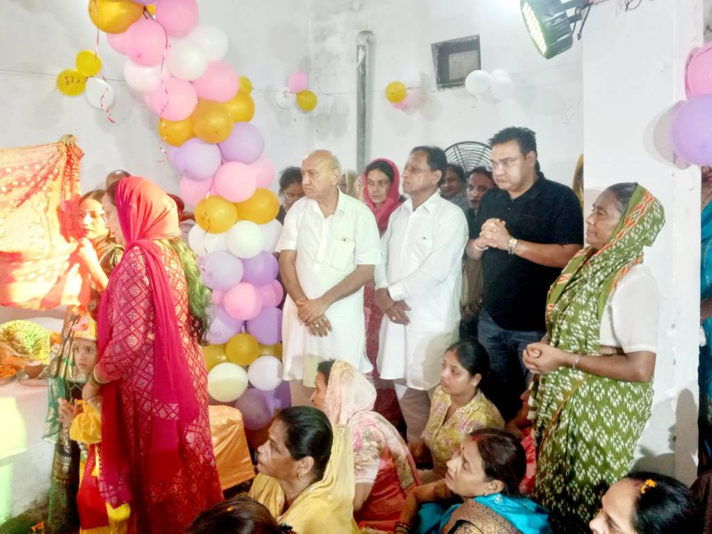 Religious function organized at ancient Shiv Temple on Khalsa College Road dedicated to Shri Krishna Janmashtami